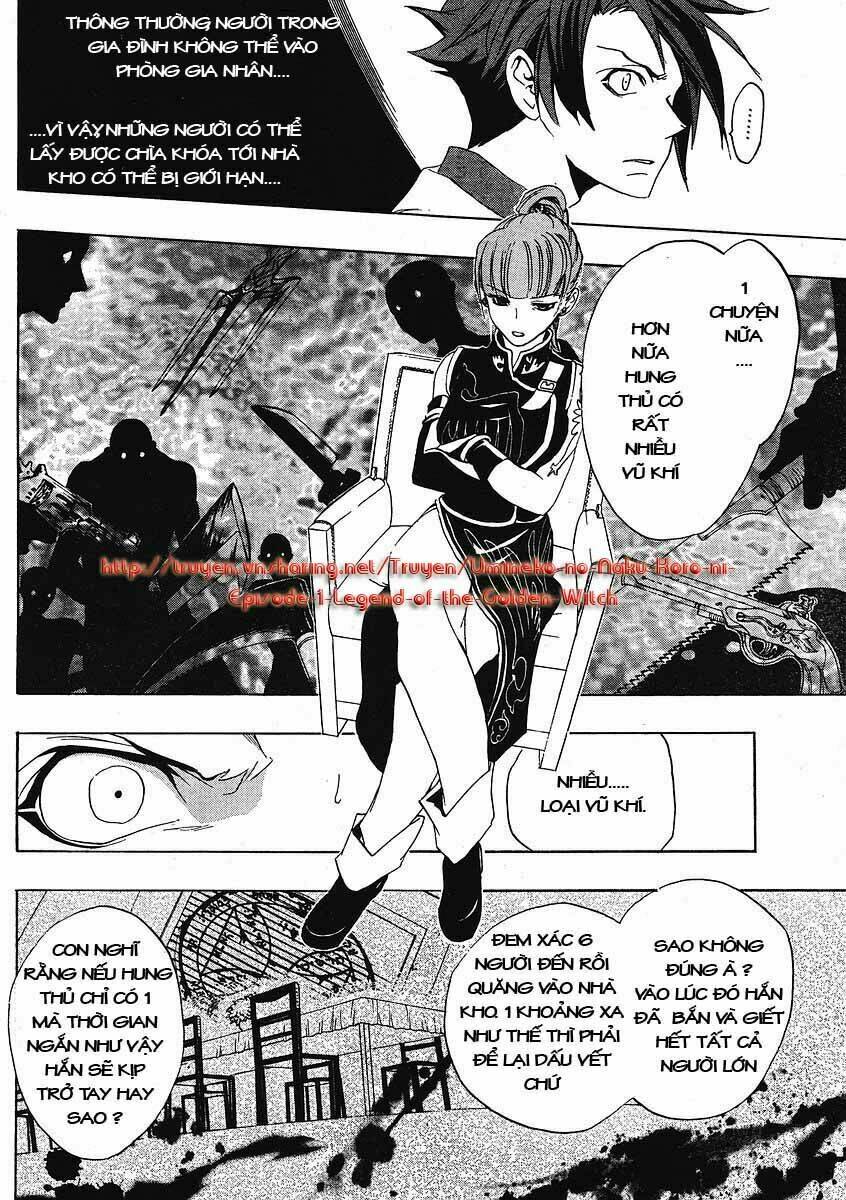 Umineko no Naku Koro ni Episode 1: Legend of the Golden Witch: Chapter 9