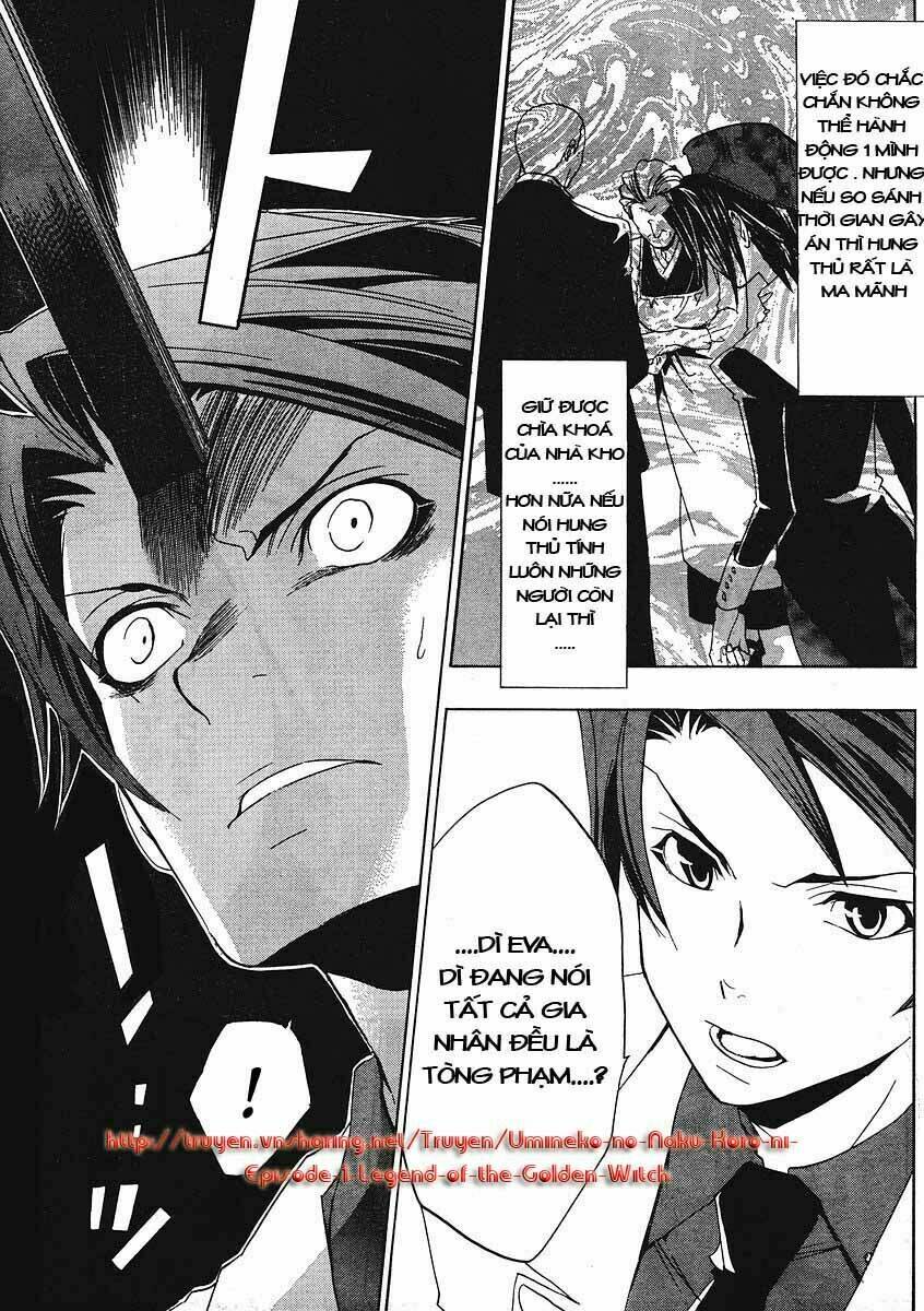 Umineko no Naku Koro ni Episode 1: Legend of the Golden Witch: Chapter 9