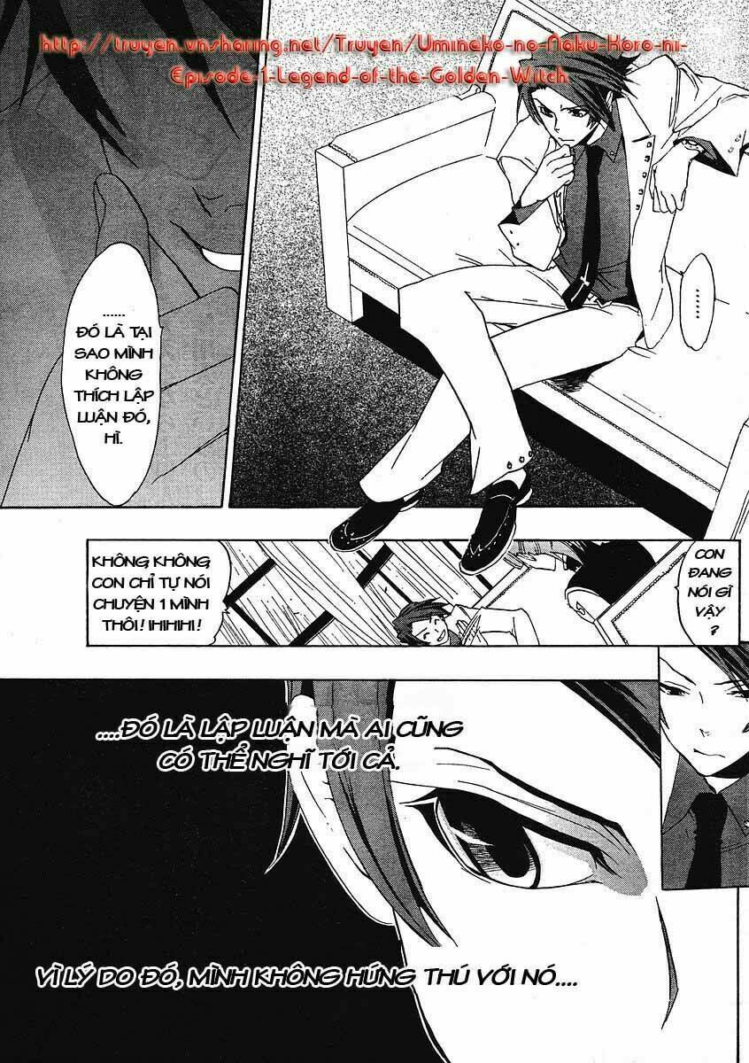 Umineko no Naku Koro ni Episode 1: Legend of the Golden Witch: Chapter 9