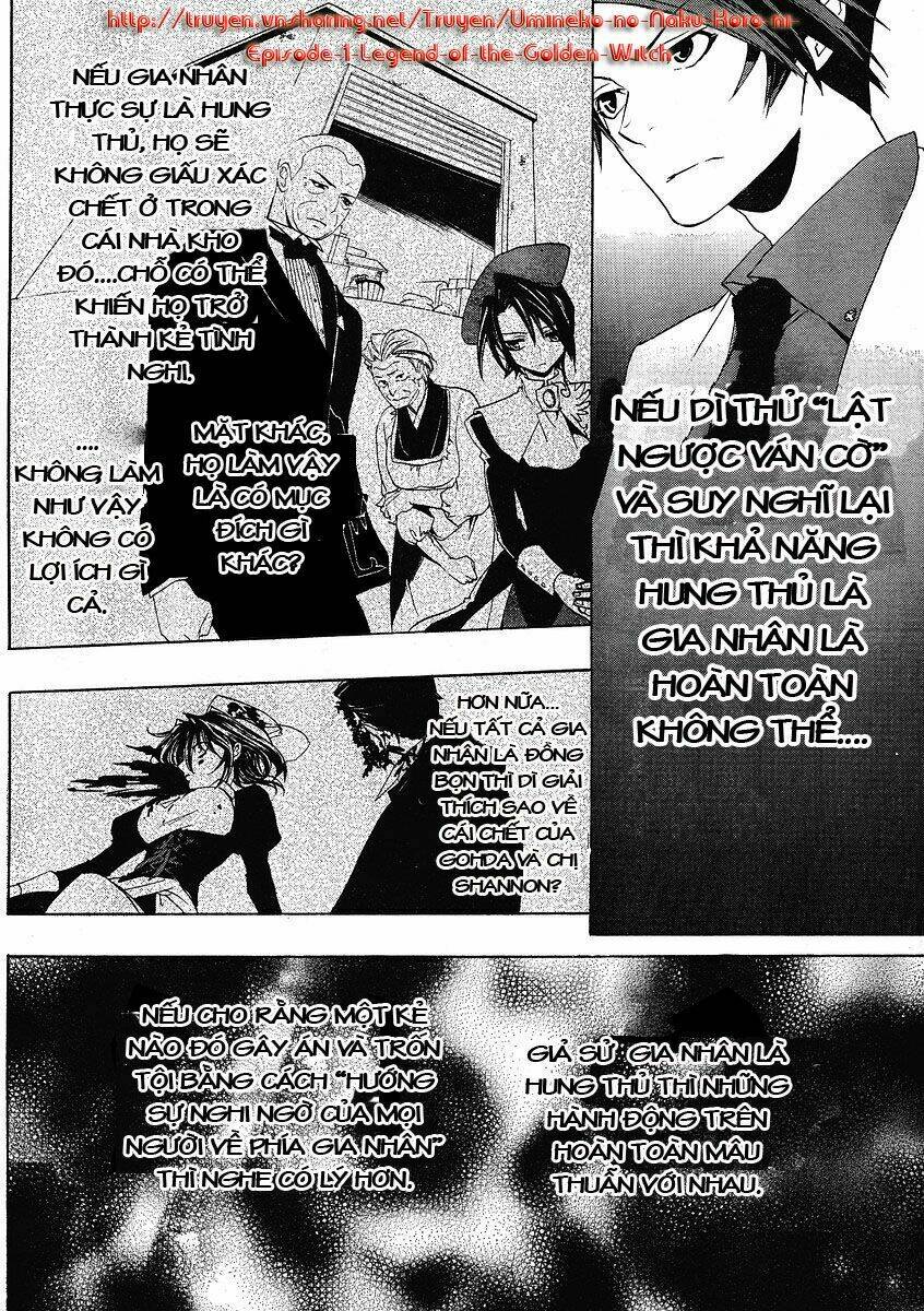 Umineko no Naku Koro ni Episode 1: Legend of the Golden Witch: Chapter 9
