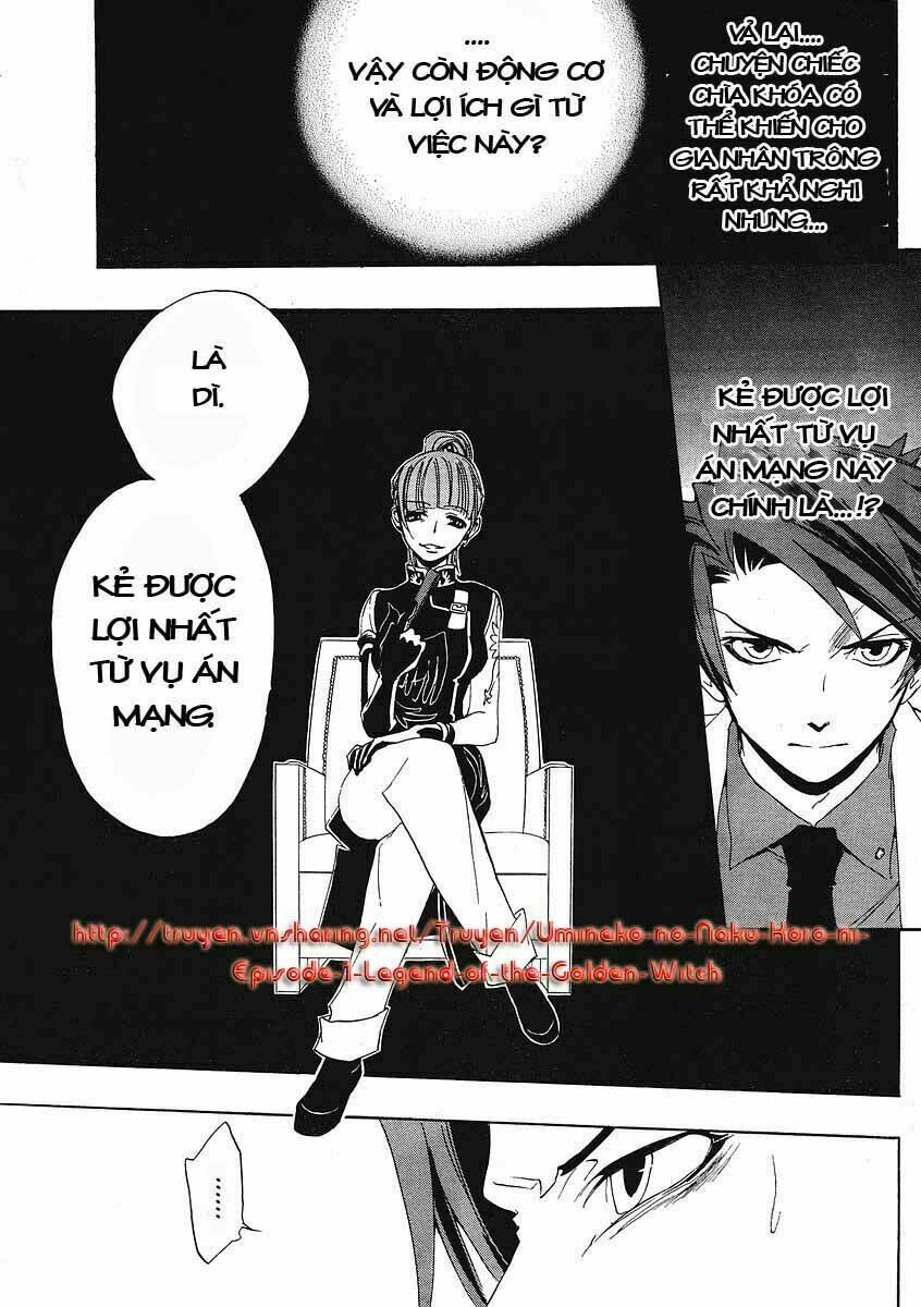 Umineko no Naku Koro ni Episode 1: Legend of the Golden Witch: Chapter 9