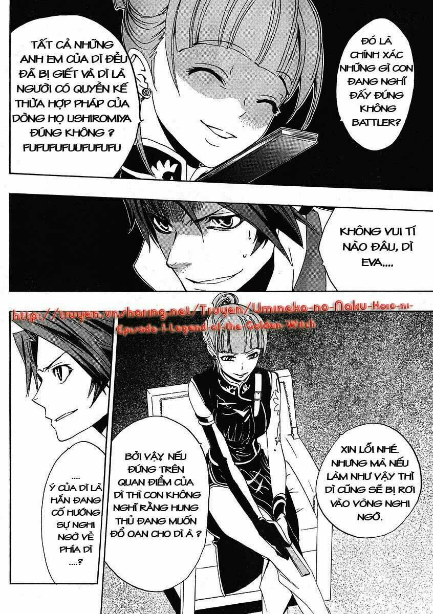 Umineko no Naku Koro ni Episode 1: Legend of the Golden Witch: Chapter 9