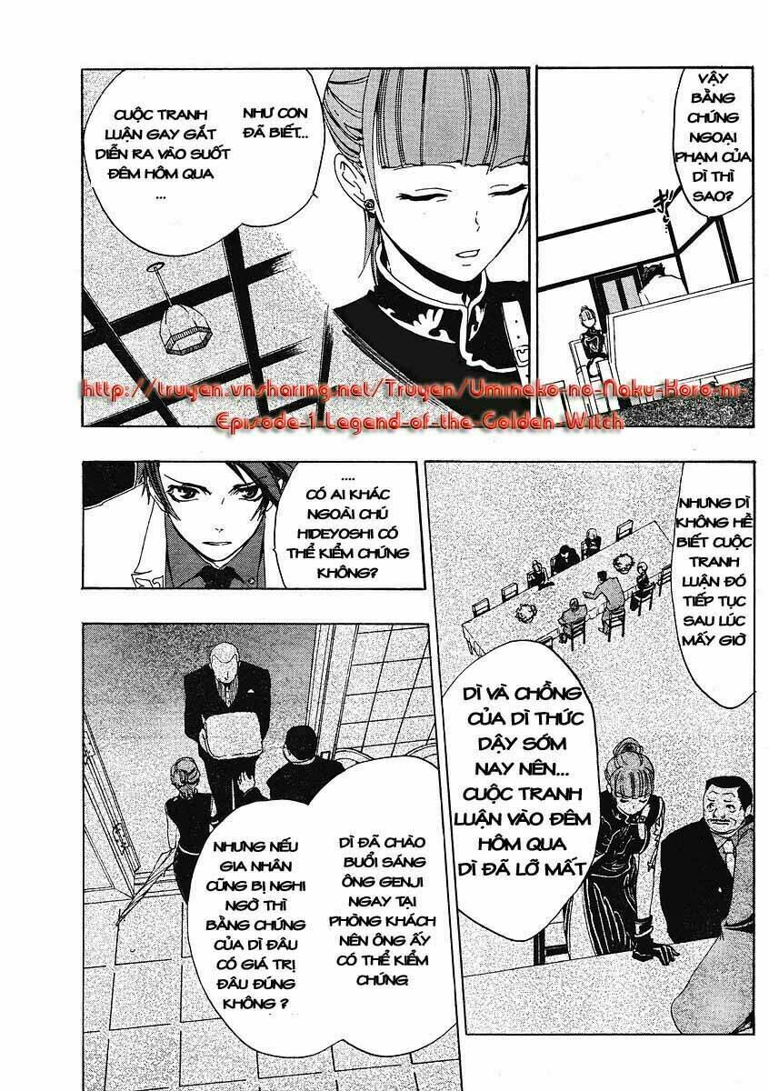 Umineko no Naku Koro ni Episode 1: Legend of the Golden Witch: Chapter 9