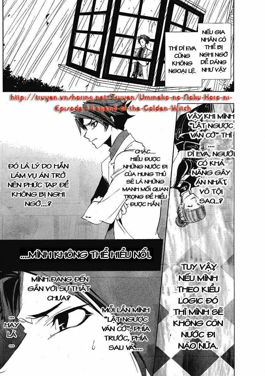 Umineko no Naku Koro ni Episode 1: Legend of the Golden Witch: Chapter 9