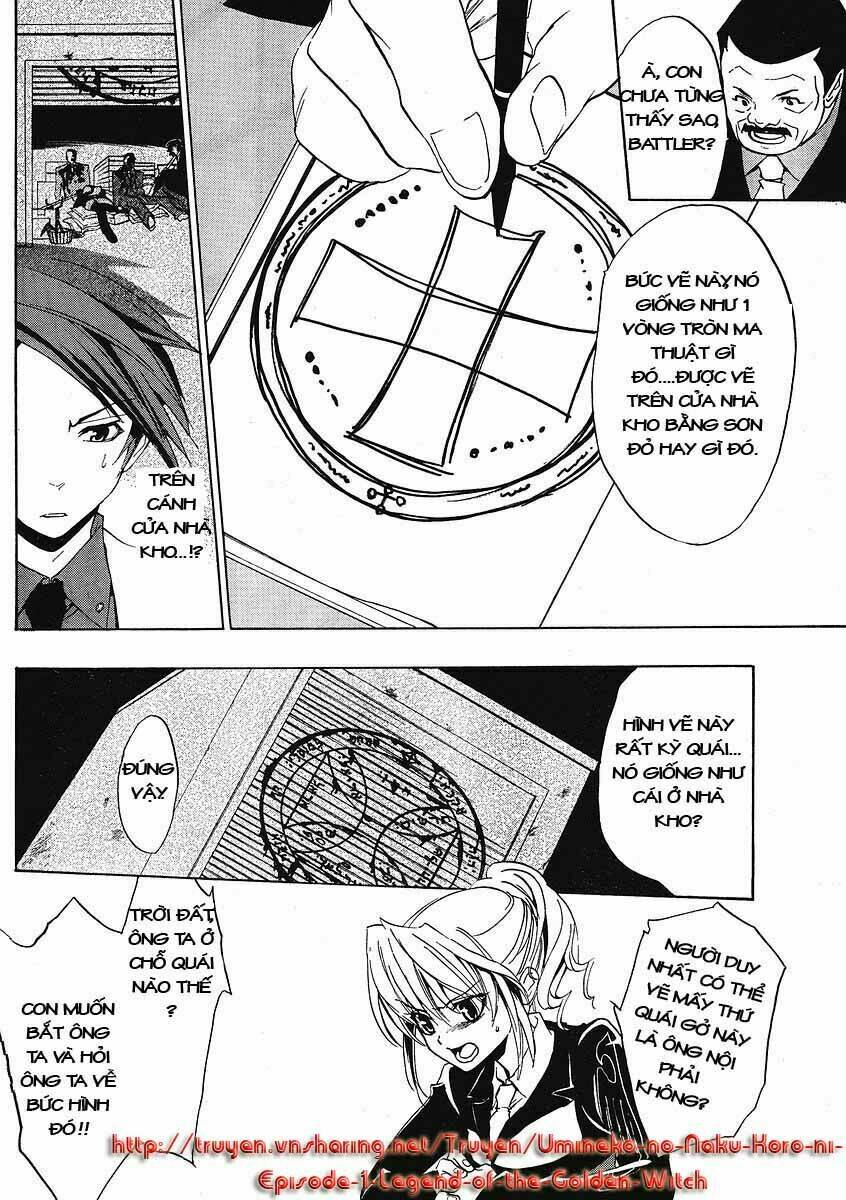 Umineko no Naku Koro ni Episode 1: Legend of the Golden Witch: Chapter 9