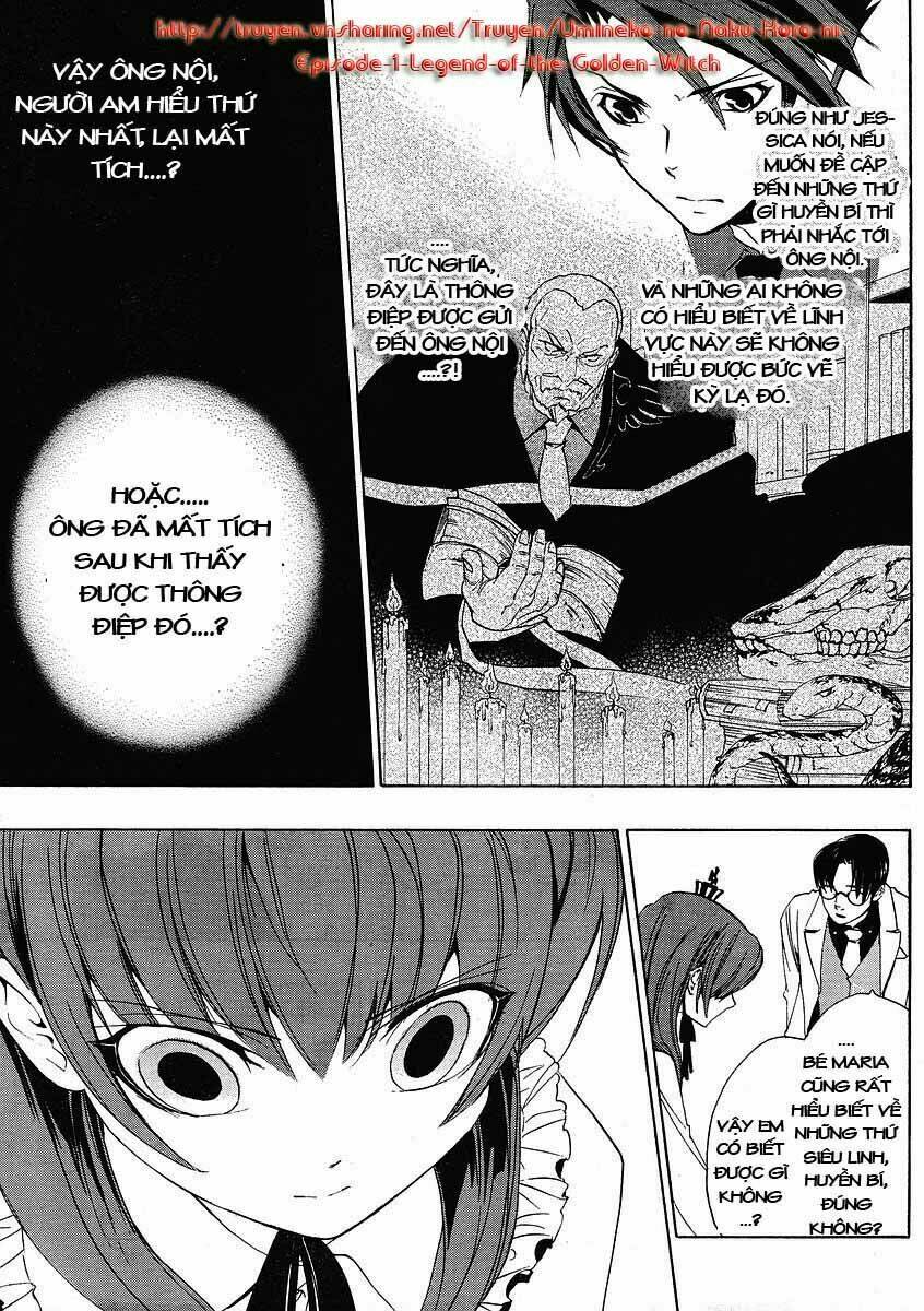 Umineko no Naku Koro ni Episode 1: Legend of the Golden Witch: Chapter 9