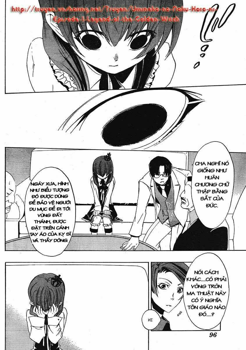 Umineko no Naku Koro ni Episode 1: Legend of the Golden Witch: Chapter 9