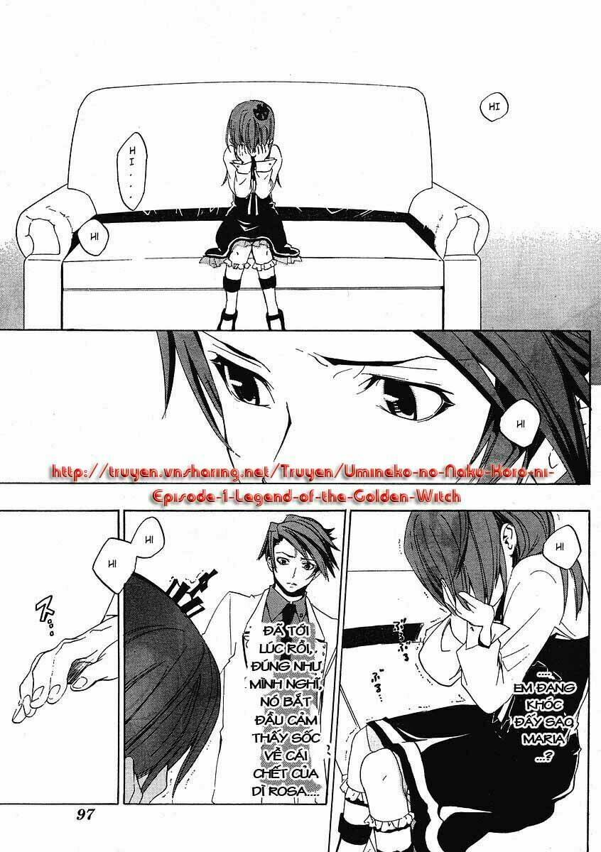 Umineko no Naku Koro ni Episode 1: Legend of the Golden Witch: Chapter 9