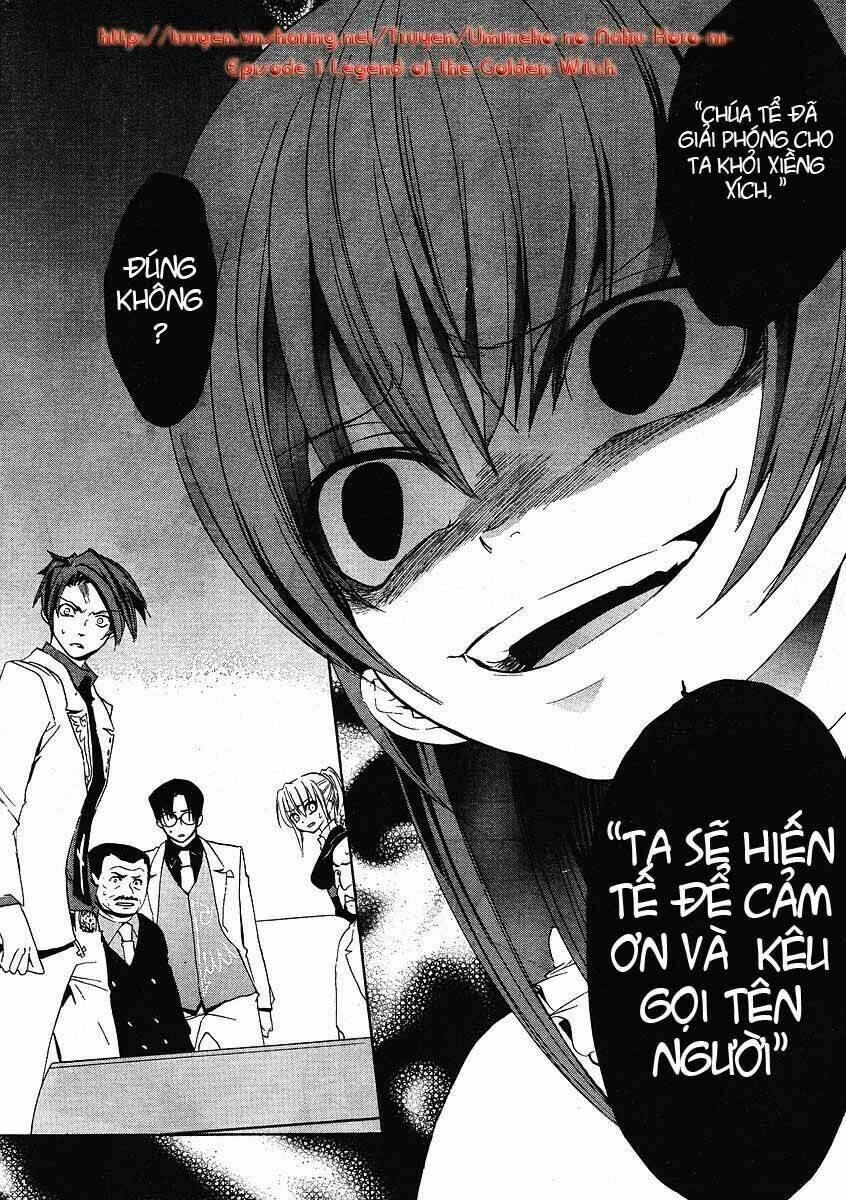 Umineko no Naku Koro ni Episode 1: Legend of the Golden Witch: Chapter 9