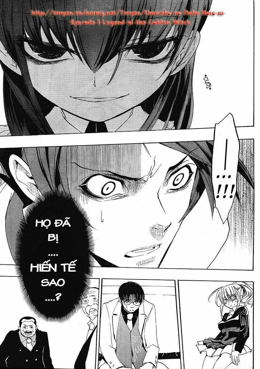 Umineko no Naku Koro ni Episode 1: Legend of the Golden Witch: Chapter 9