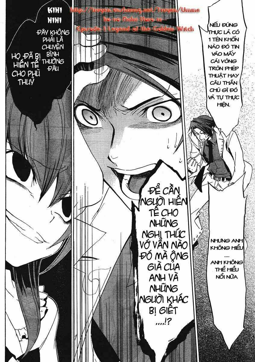 Umineko no Naku Koro ni Episode 1: Legend of the Golden Witch: Chapter 9