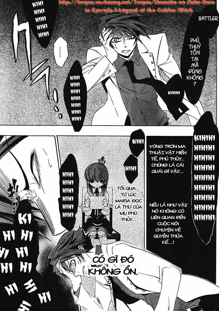 Umineko no Naku Koro ni Episode 1: Legend of the Golden Witch: Chapter 9