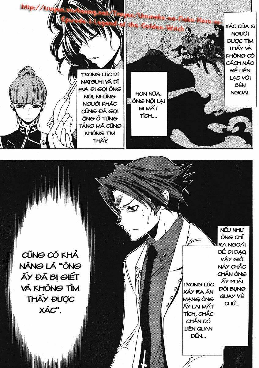 Umineko no Naku Koro ni Episode 1: Legend of the Golden Witch: Chapter 9