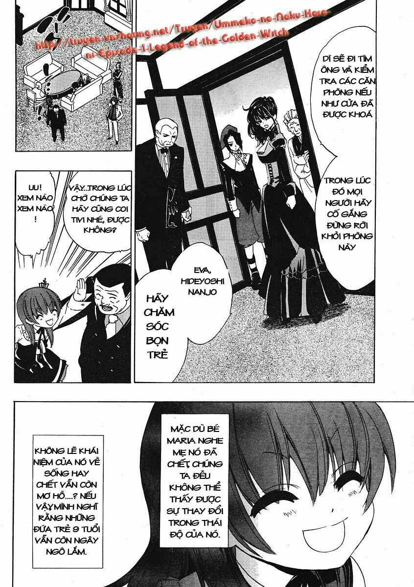 Umineko no Naku Koro ni Episode 1: Legend of the Golden Witch: Chapter 9
