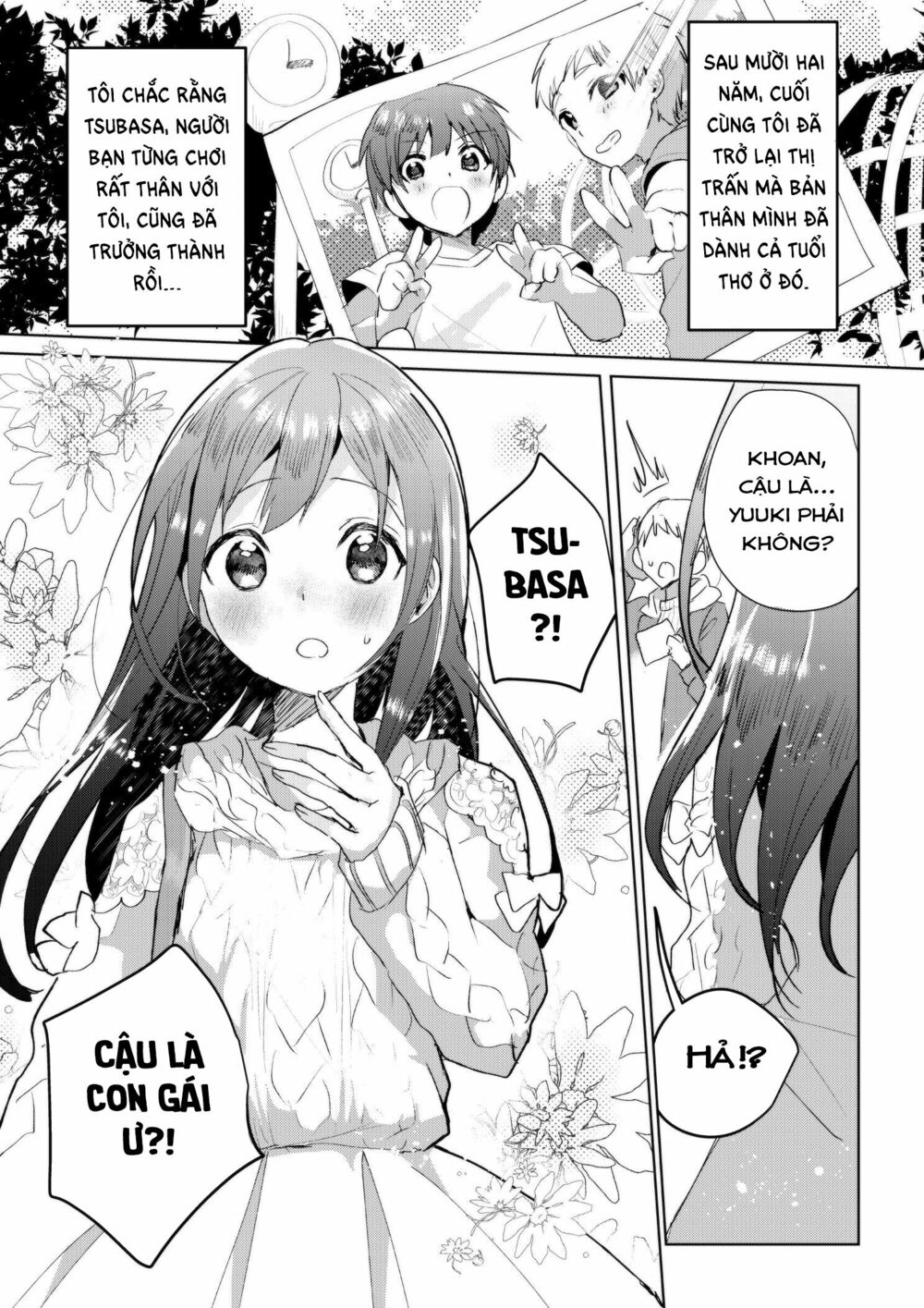 Cậu là con gái à!?: Chapter 1: One shot