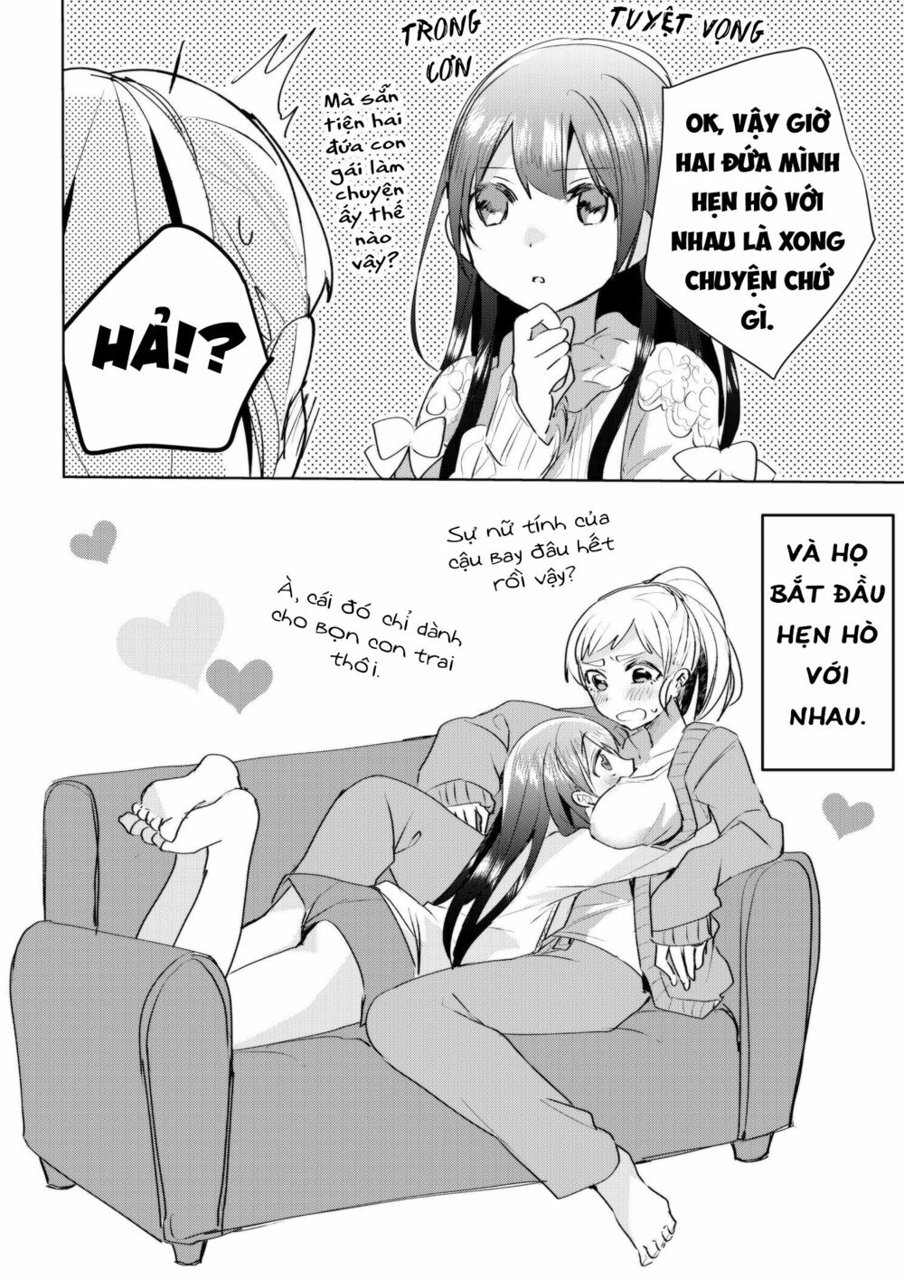 Cậu là con gái à!?: Chapter 1: One shot