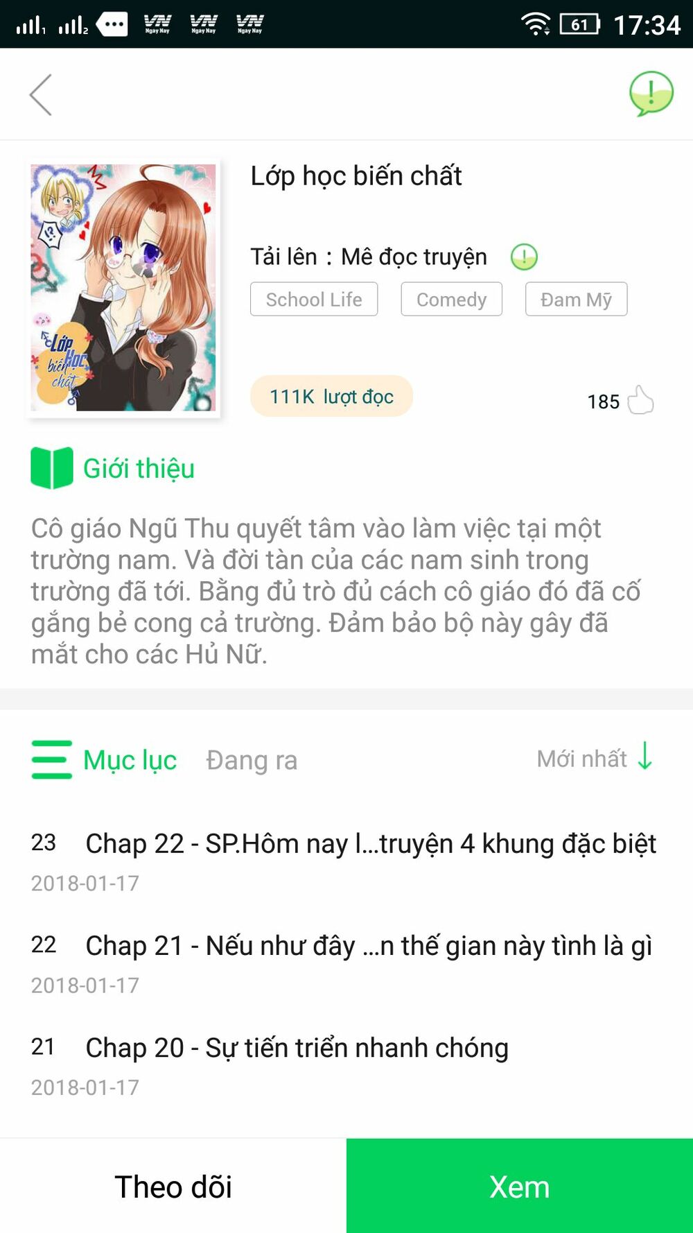 Lớp học biến chất: Chapter 9: - Bí mật của thế giới mới Hoa Viên