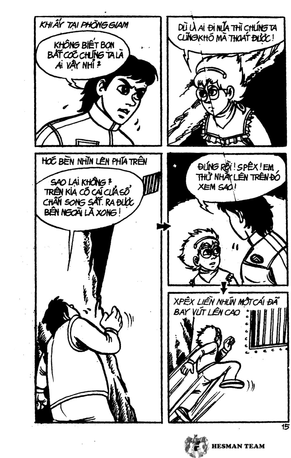 Dũng sĩ hesman: Chapter 1