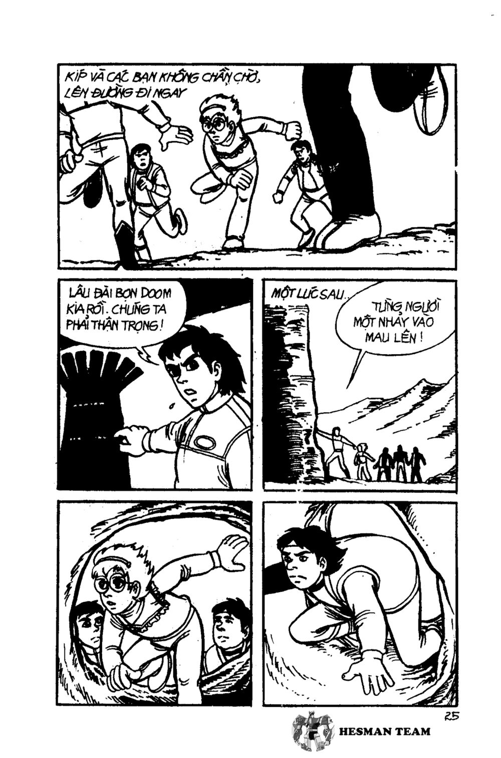 Dũng sĩ hesman: Chapter 1