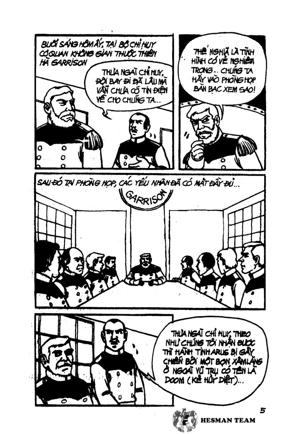 Dũng sĩ hesman: Chapter 1