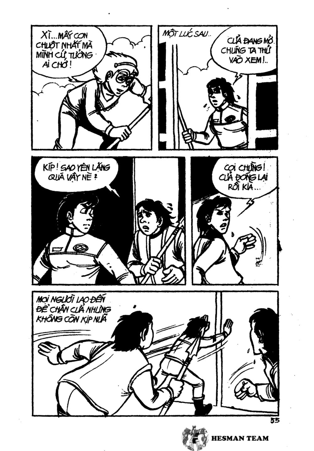 Dũng sĩ hesman: Chapter 1