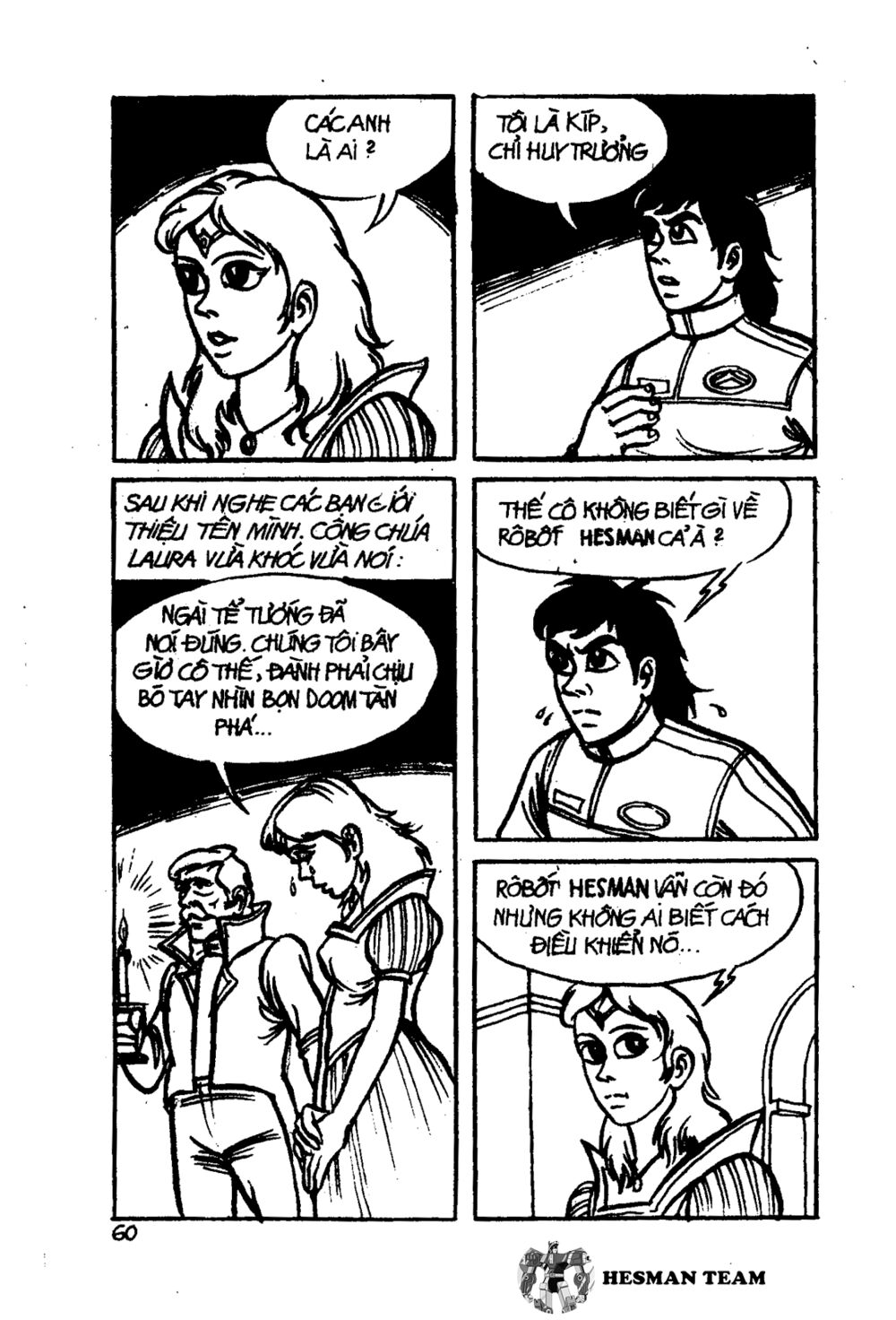 Dũng sĩ hesman: Chapter 1