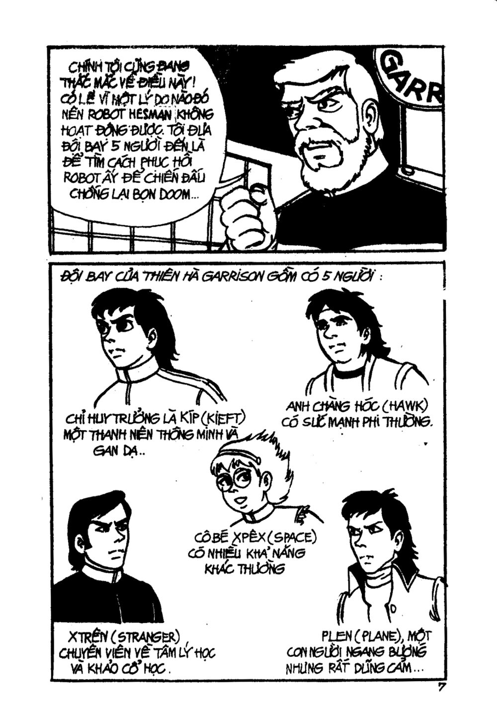Dũng sĩ hesman: Chapter 1