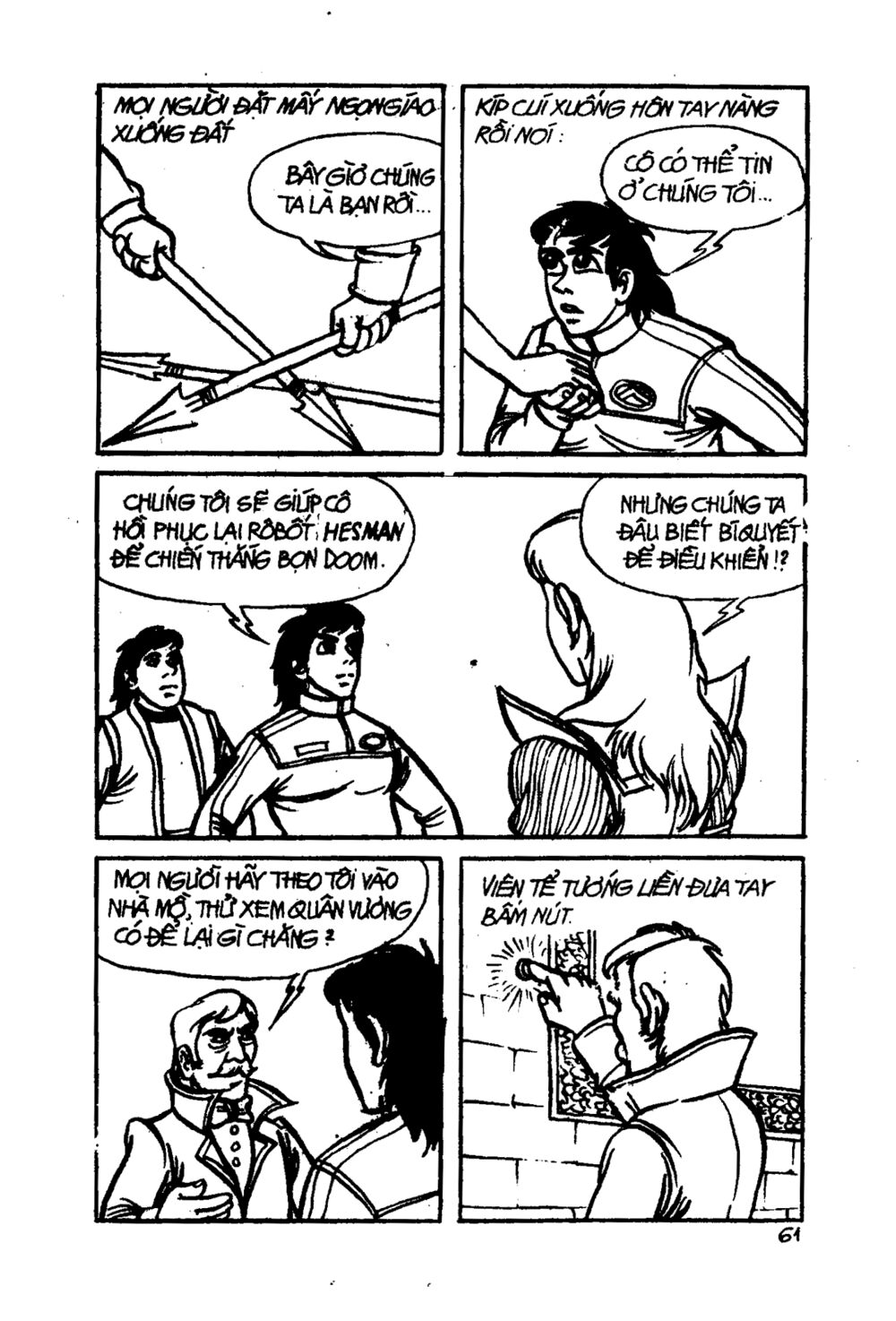 Dũng sĩ hesman: Chapter 1