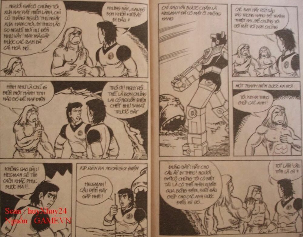 Dũng sĩ hesman: Chapter 13