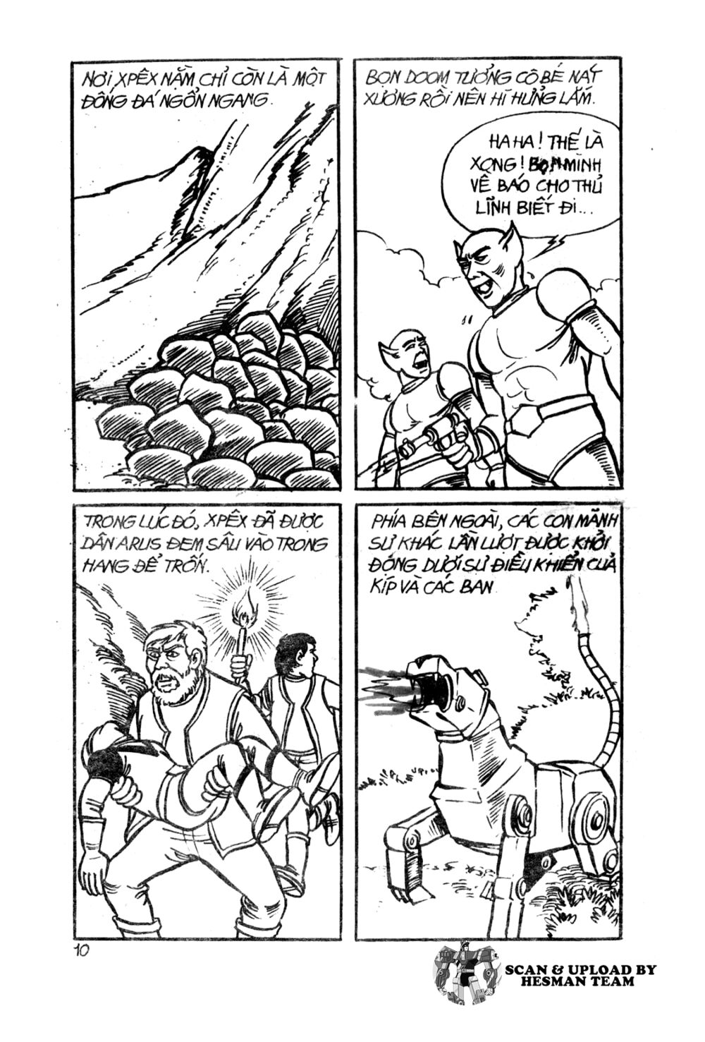 Dũng sĩ hesman: Chapter 2