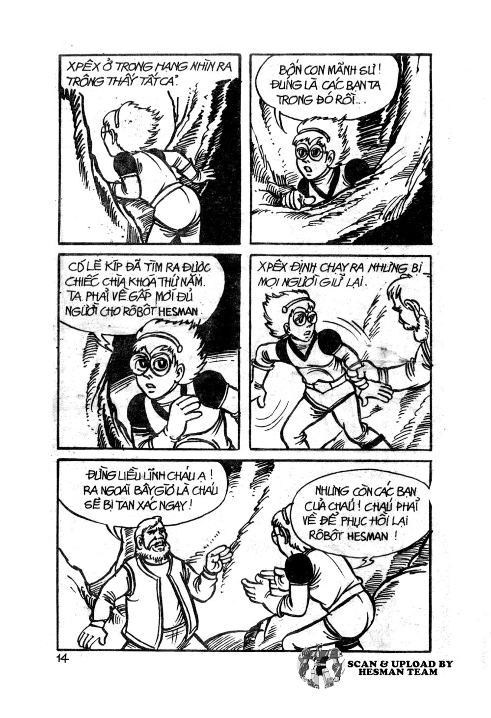 Dũng sĩ hesman: Chapter 2