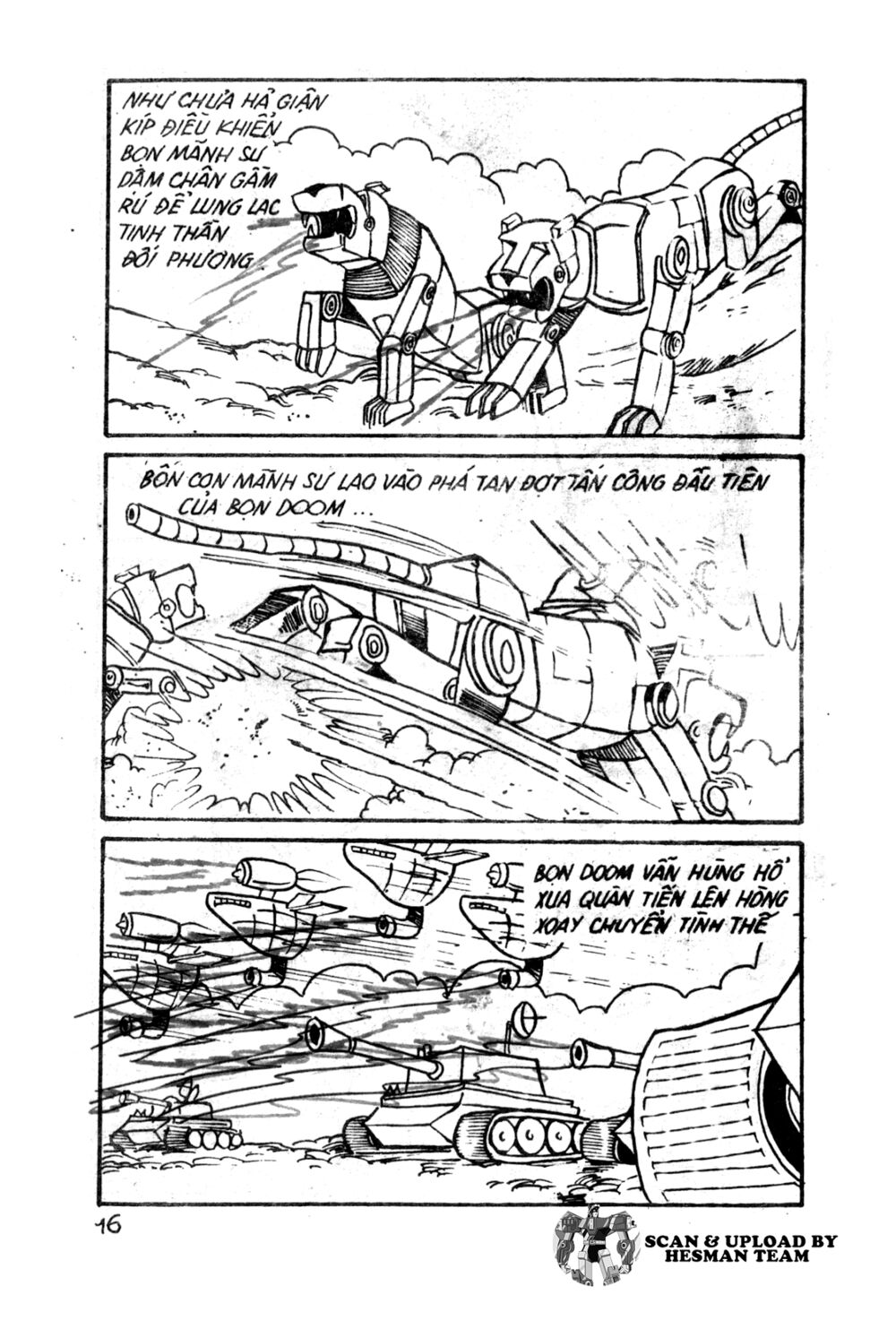 Dũng sĩ hesman: Chapter 2