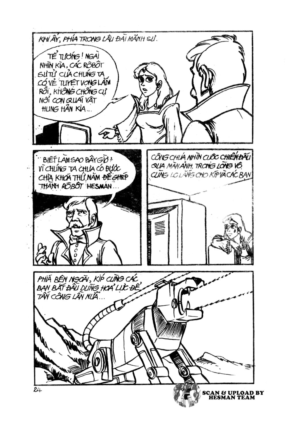 Dũng sĩ hesman: Chapter 2