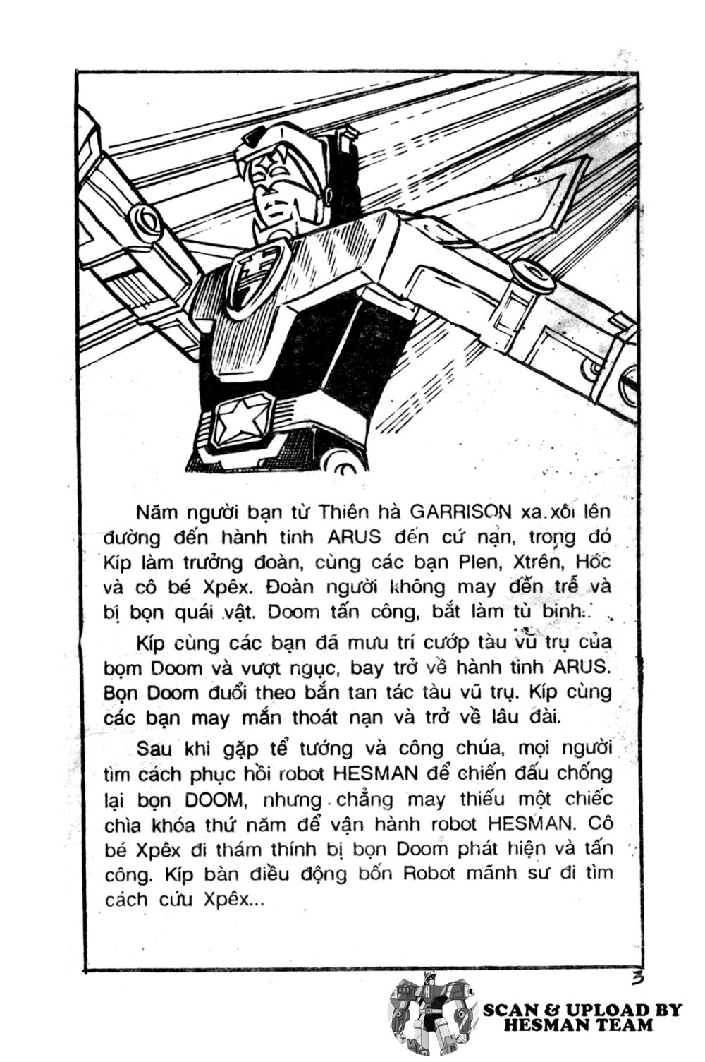 Dũng sĩ hesman: Chapter 2