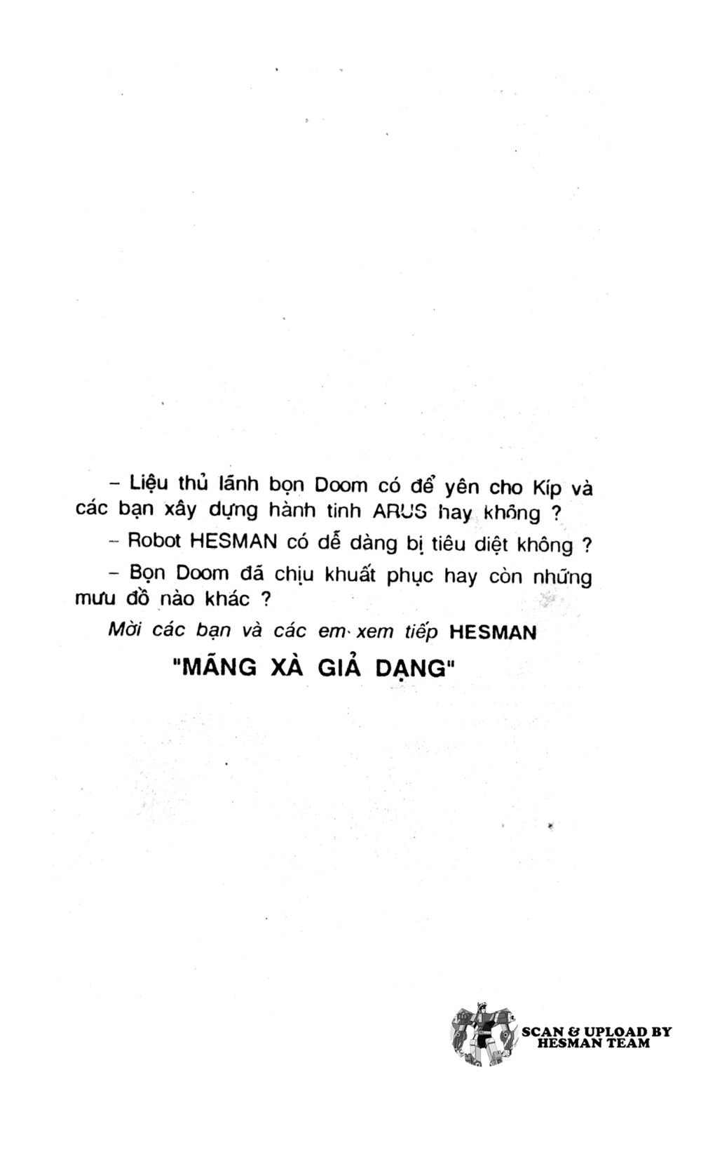 Dũng sĩ hesman: Chapter 2