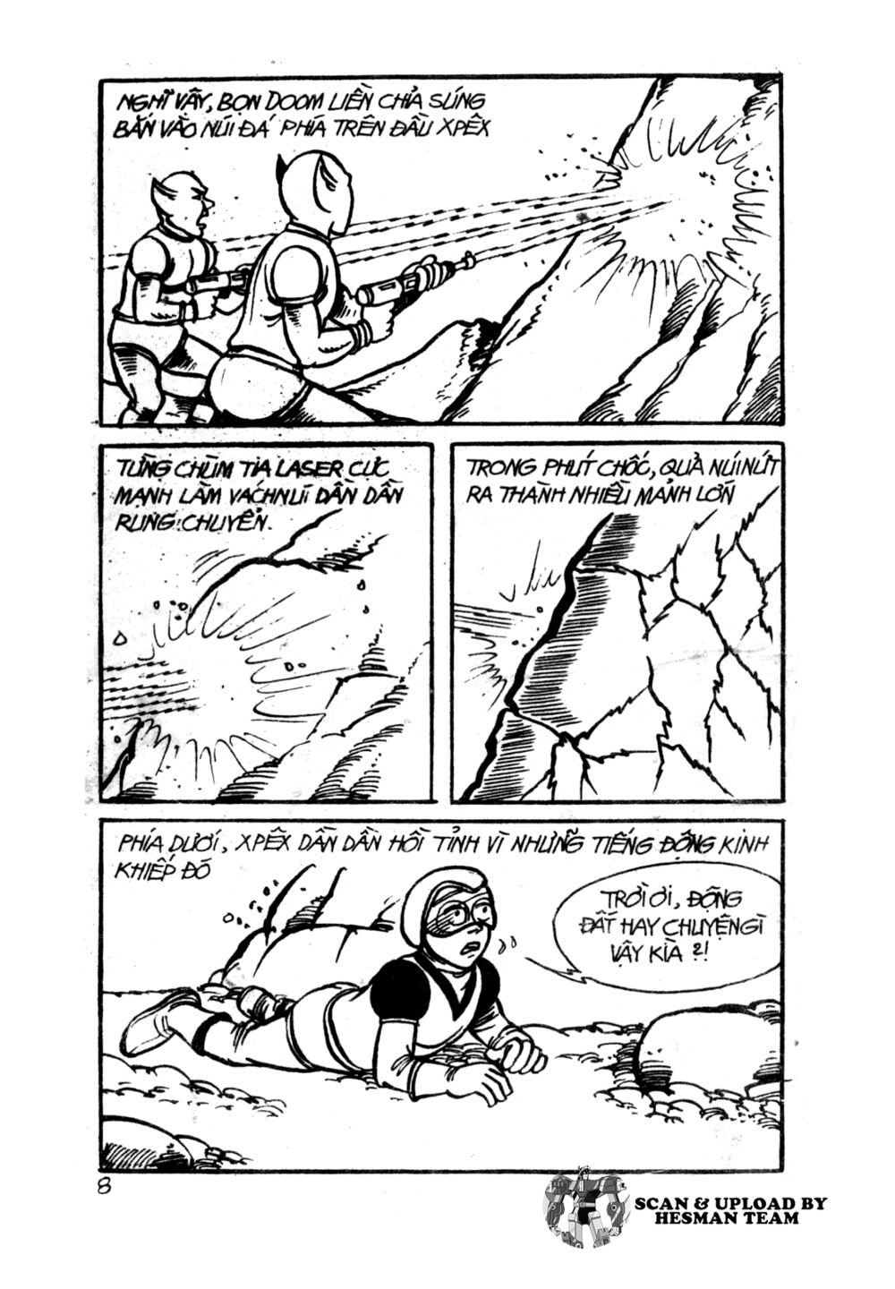 Dũng sĩ hesman: Chapter 2