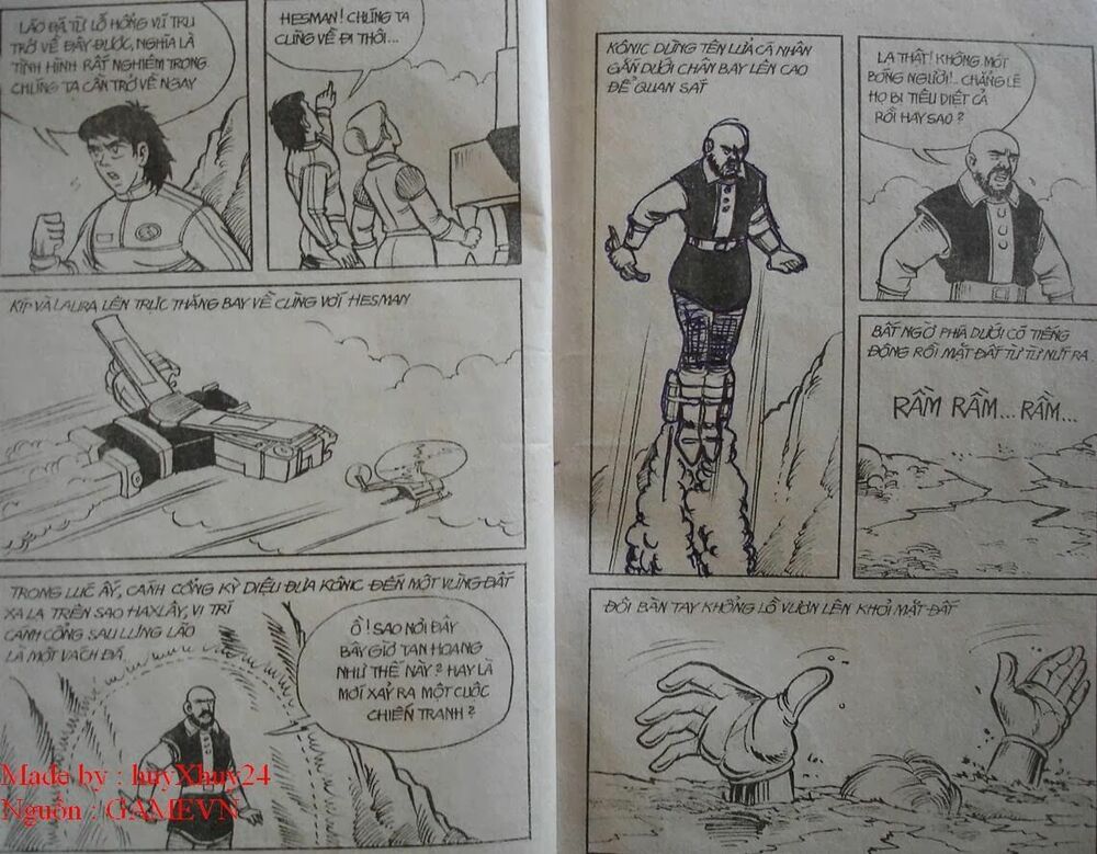 Dũng sĩ hesman: Chapter 22