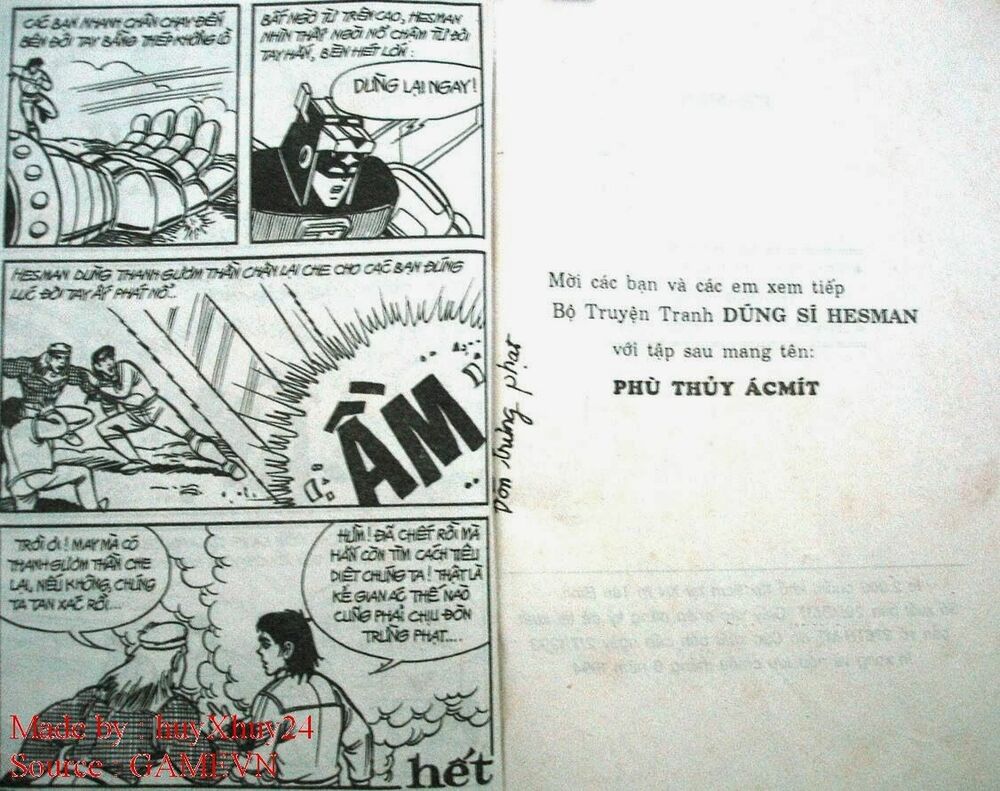 Dũng sĩ hesman: Chapter 25