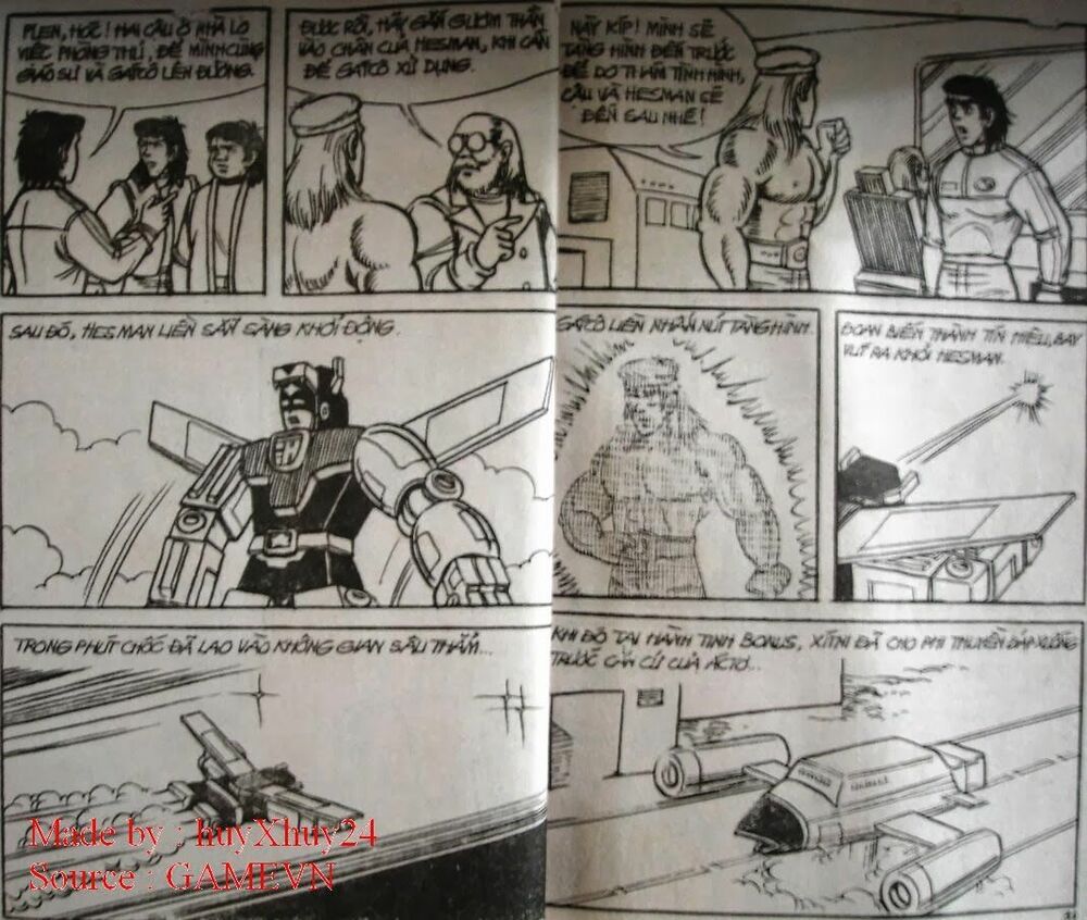 Dũng sĩ hesman: Chapter 30