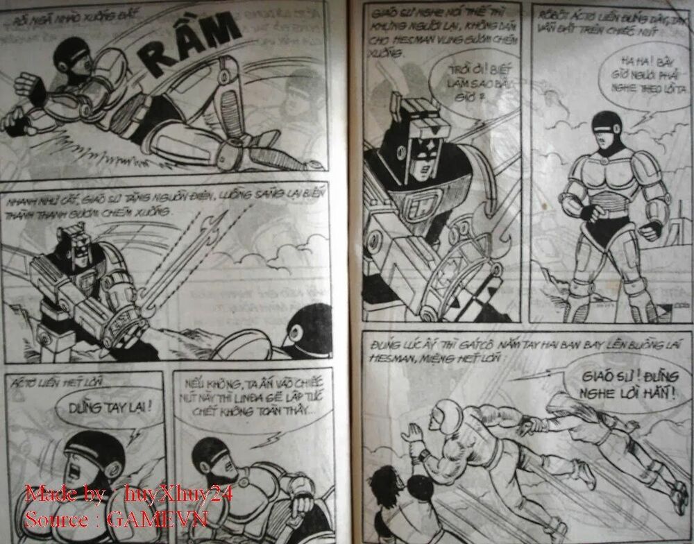 Dũng sĩ hesman: Chapter 30