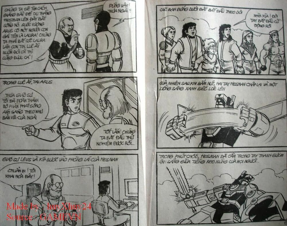 Dũng sĩ hesman: Chapter 30
