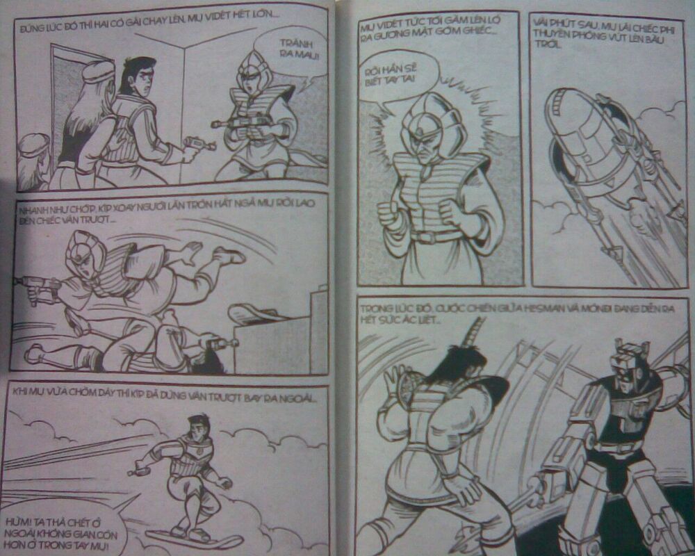 Dũng sĩ hesman: Chapter 35