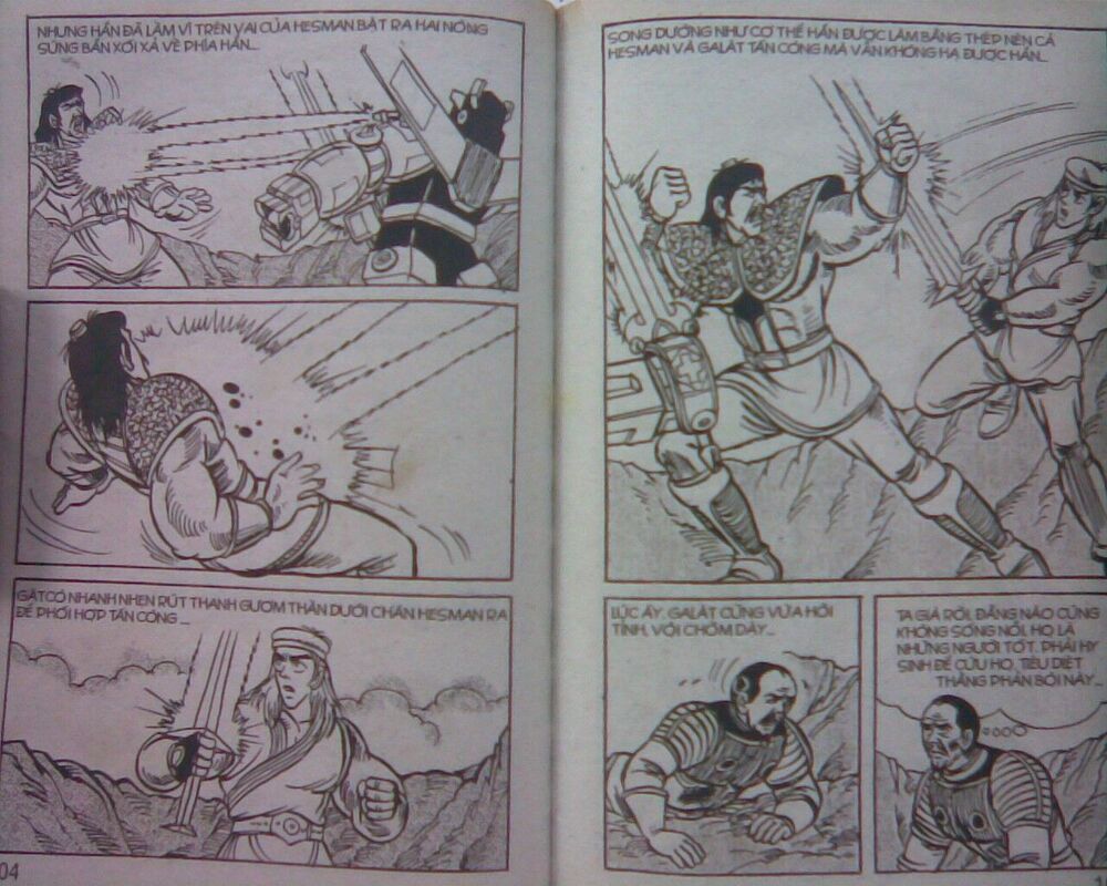 Dũng sĩ hesman: Chapter 36