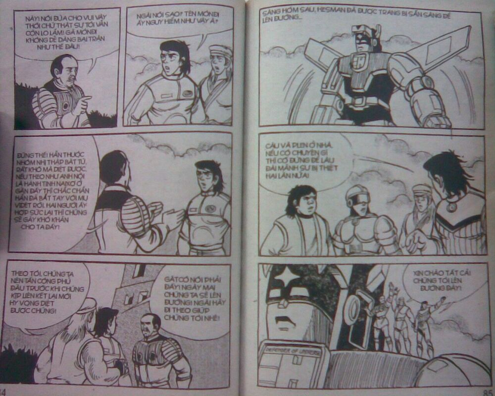 Dũng sĩ hesman: Chapter 36
