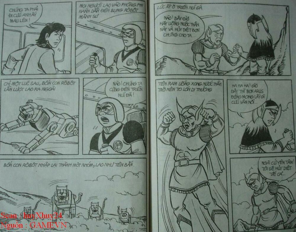 Dũng sĩ hesman: Chapter 4