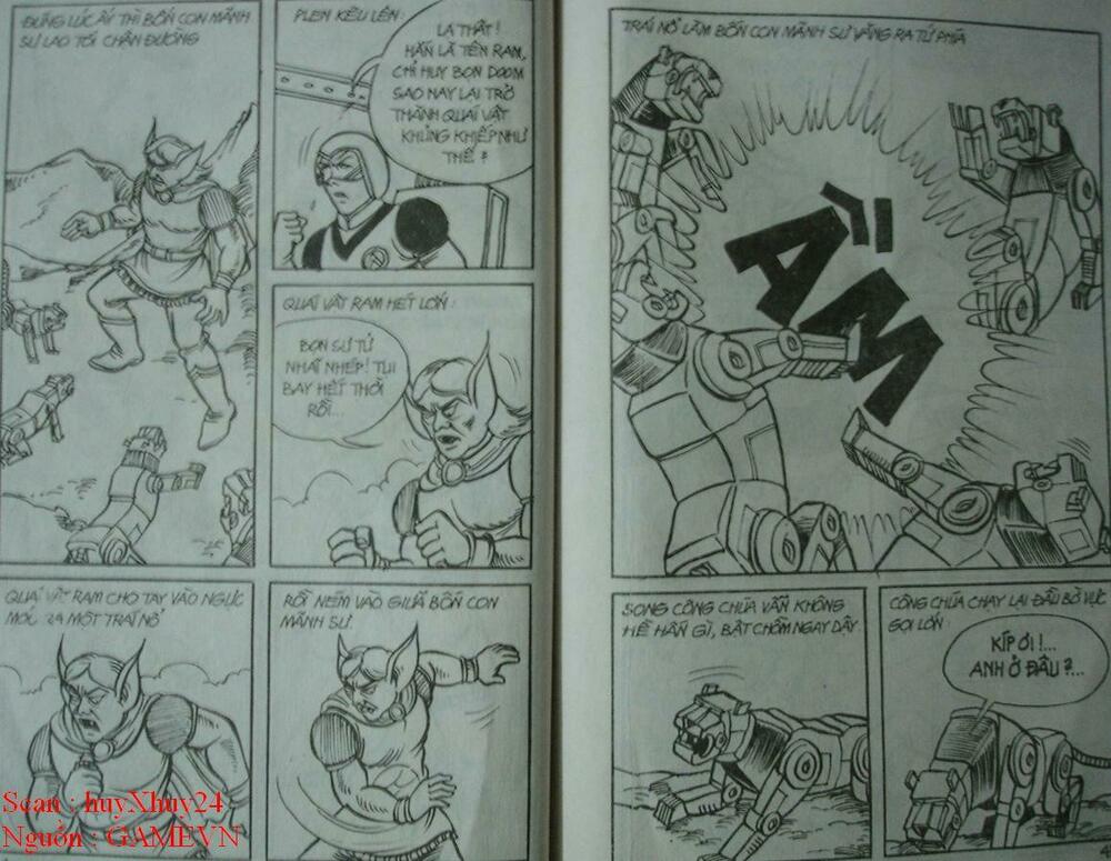 Dũng sĩ hesman: Chapter 4