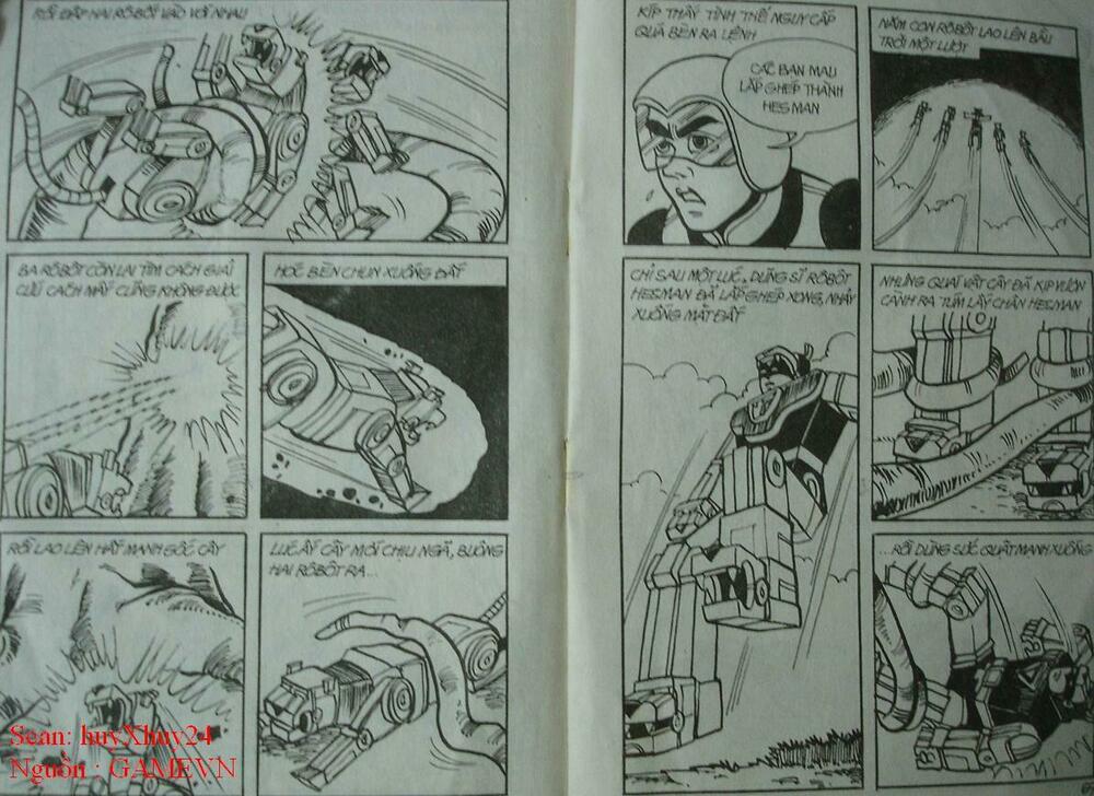 Dũng sĩ hesman: Chapter 4