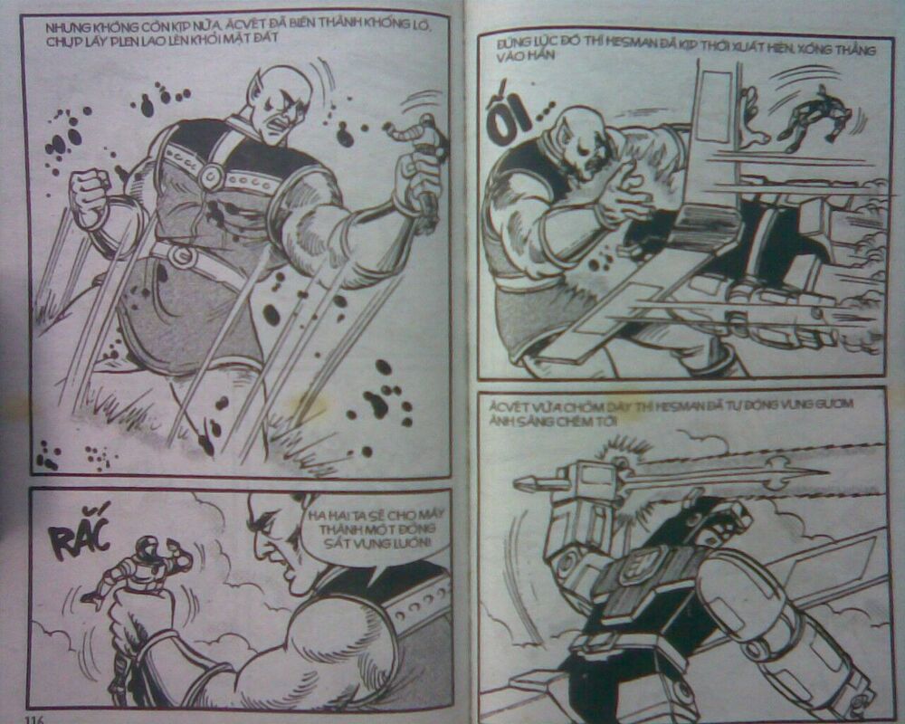 Dũng sĩ hesman: Chapter 56
