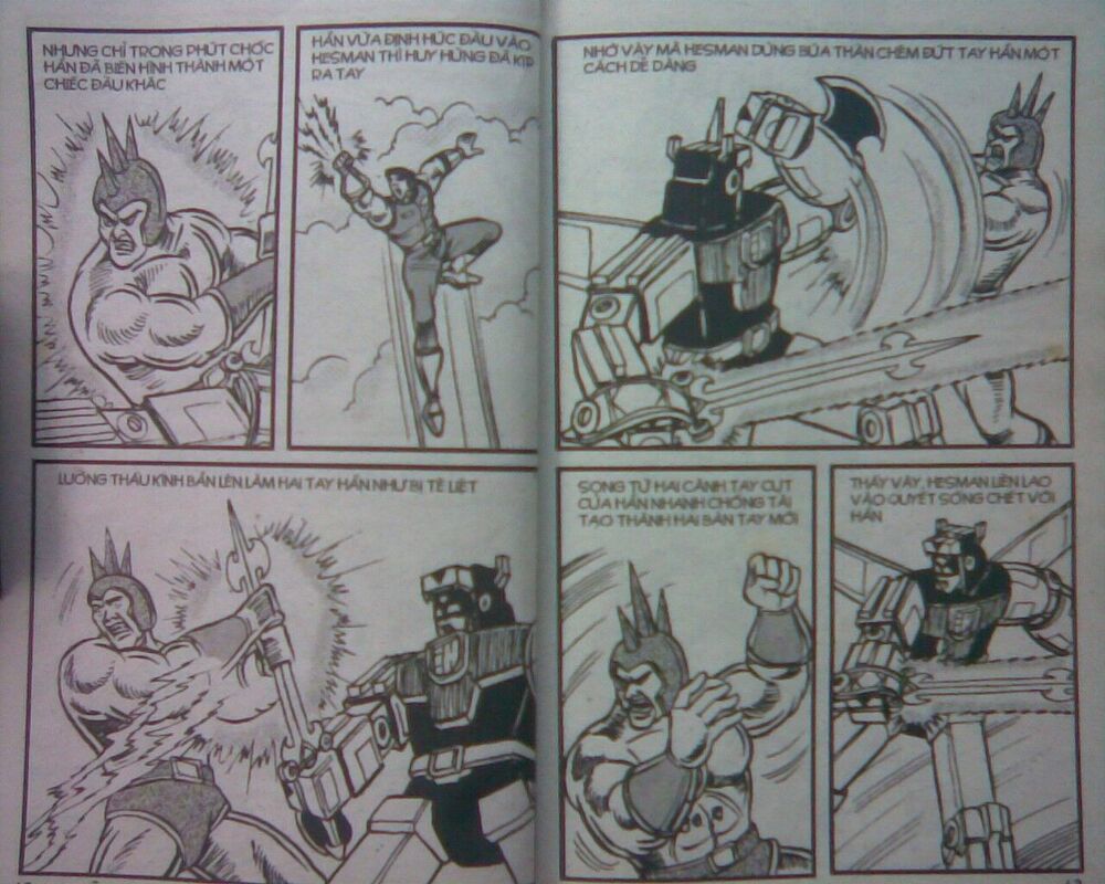 Dũng sĩ hesman: Chapter 57
