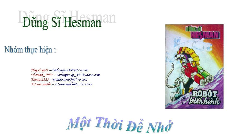 Dũng sĩ hesman: Chapter 65